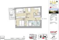 Erstbezug: kompakte 2-Zimmer-Wohnung mit südseitigem Balkon - Ab Juni 2025