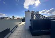 Modernes Neubau-Penthouse am Kutschkermarkt – Erdwärme, Fußbodenheizung &amp; großzügige Dachterrasse! Garagenstellplatz