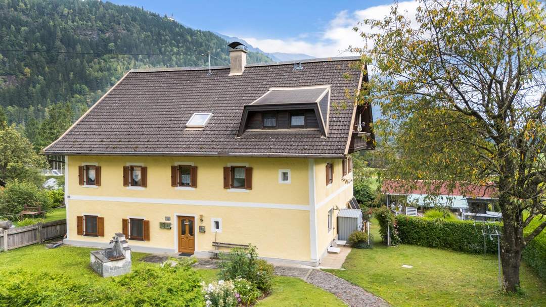 Elegante Altbau-Eigentumswohnung im Herzen des Mölltales