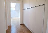 TOPLAGE, BÖRSE-NÄHE, klimatisierte 157 m2 Maisonette mit 18 m2 Terrasse, 4 Zimmer, Küche, Wintergarten, 2 Bäder, Zelinkagasse