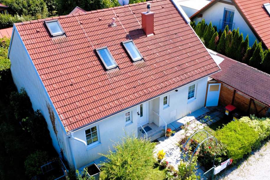 Einfamilienhaus mit schönem Garten am Badesee Neudörfl auf Pachtgrund, Haus-kauf, 199.000,€, 7201 Mattersburg
