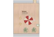 Stilvolle 2-Zimmer-Wohnung mit Dachterrasse und hochwertiger Ausstattung