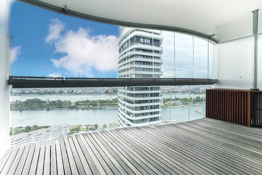 Wohnen am Wasser mit Blick über Wien - provisionsfrei, Wohnung-kauf, 390.000,€, 1220 Wien 22., Donaustadt