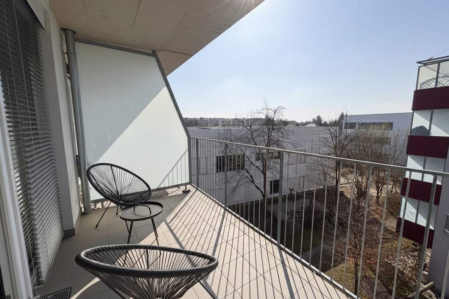 Sonnige 1-Zimmer-Wohnung mit Südbalkon beim Campus der TU Graz - AB SOFORT verfügbar, Wohnung-miete, 550,00,€, 8010 Graz(Stadt)