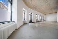 Außergewöhnliches Loft-Atelier mit 330 m², imposanter Raumhöhe & einzigartiger Sichtbarkeit