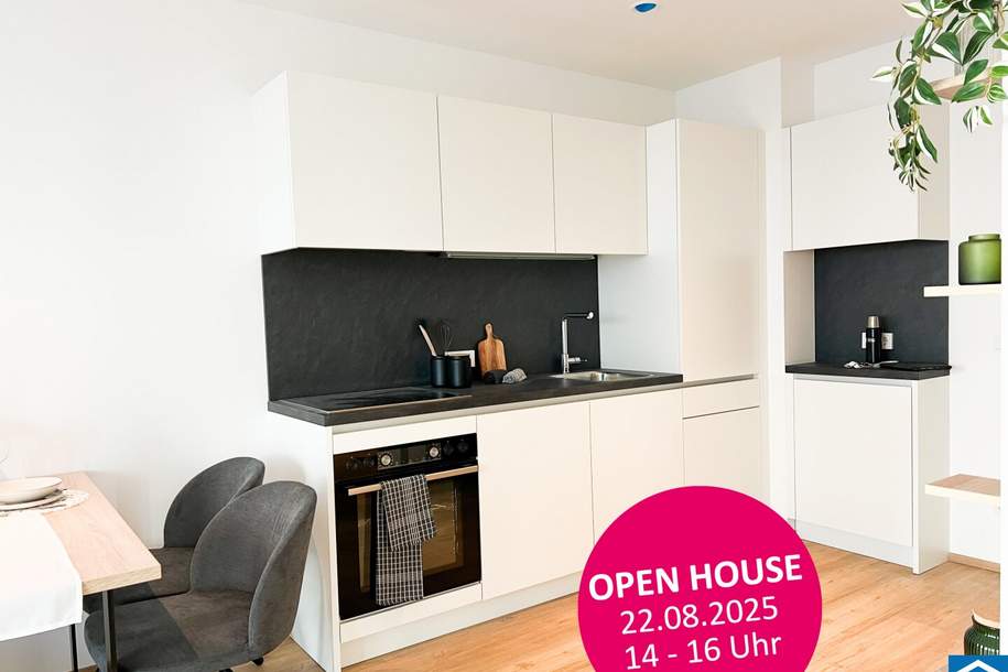 OPEN HOUSE AM FREITAG 22.08 von 14.00 Uhr bis 16.00 Uhr – Bulgariplatz 11 OHNE VORANMELDUNG, Wohnung-miete, 740,01,€, 4020 Linz(Stadt)