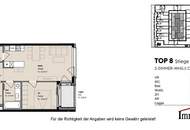 TOPLAGE und ERSTBEZUG: Straßenseitige, moderne 2-Zimmerwohnung mit Loggia! Besichtigung ab Februar 2025 möglich!