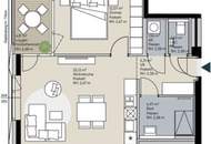 U-Bahn U1 Kagran - Sauna - Loggia - Fitnessraum - Deckenkühlung - Pool am Dach