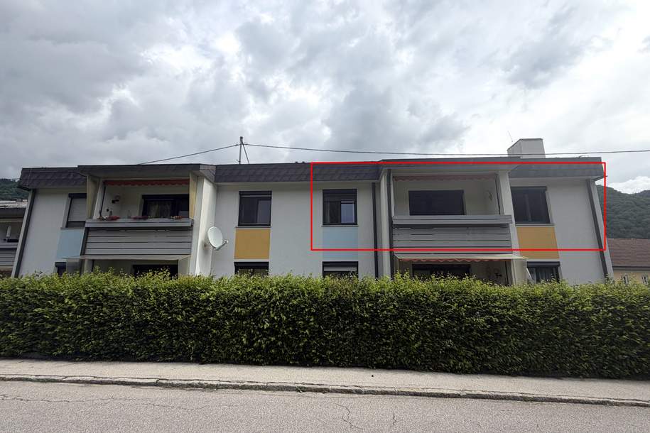Zentrale, ruhige 4-Zimmer Eigentumswohnung inkl. Loggia, Wohnung-kauf, 122.000,€, 4090 Schärding