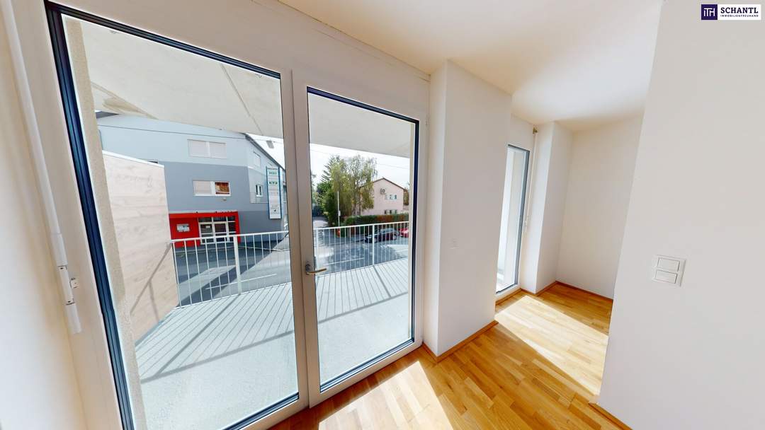 Moderne 2-Zimmer-Wohnung in zentraler Lage von Graz mit großzügigem überdachten Balkon & praktischer Raumaufteilung & zusätzlichem Kellerabteil – ideal für Singles und Paare