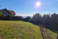 Sonniges Baugrundstück in Kalkleiten-Stattegg mit traumhafter Aussicht und Naturidylle