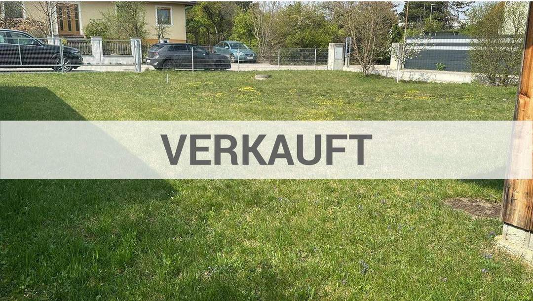 VERKAUFT! - "Baugrund Einfamilienhaus!"