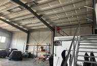 Gewerbeobjekt mit ca. 600 m² Halle und 100 m² Büro - mit 1,5-t-Krananlage /Waschplatz und Ölabscheider