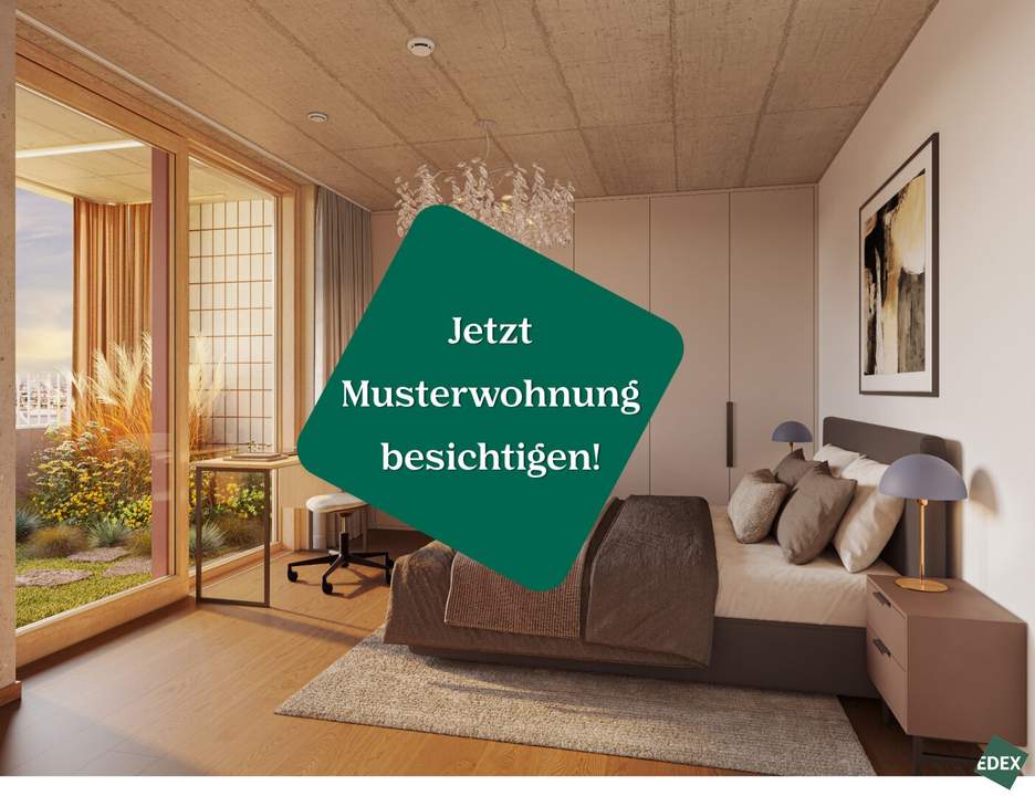 VILLAGE IM DRITTEN | KLIMATISIERTE 3-ZIMMER WOHNUNG MIT EIGENGARTEN UND TERRASSE | ANLEGER