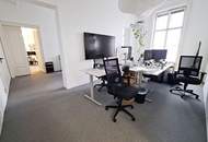 PARKRING NÄHE STADTPARK, 207 m2 Altbaubüro oder Kanzlei, 5 Zimmer, Küche, Klimaanlagen, 3. Liftstock, U3-Nähe
