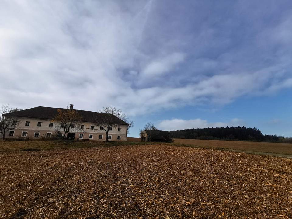 16 ha Landwirtschaft mit Mostviertler Vierkanthof