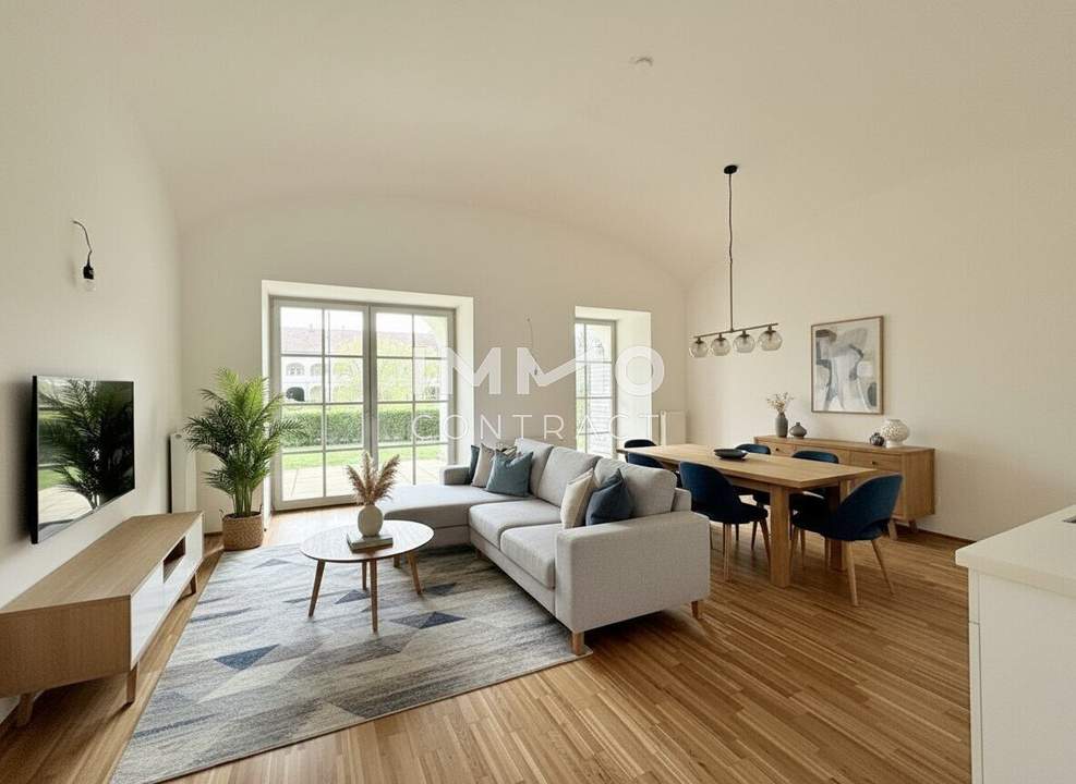 Gartenwohnung im Schloss Neusiedl