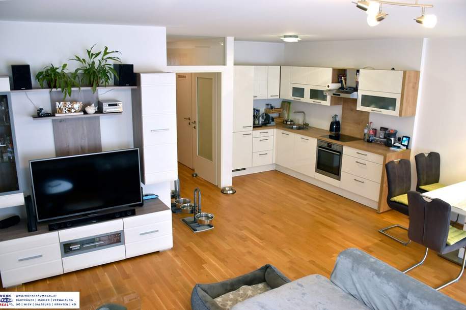 Modern geschnittene 3-Zimmer Wohnung in familienfreundlicher Siedlungslage, Wohnung-kauf, 282.000,€, 4020 Linz(Stadt)