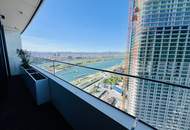 Danubeflats | 26. Etage | nur 350 m zur U1 | Sunset-Balkon | Erstbezug | Exklusiver Membersclub | Skygarden | Tiefgaragenplatz