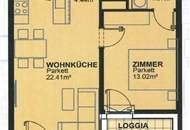 2-Zimmer Neubau Wohnung mit Loggia/Terrasse und Tiefgaragenplatz in Ruhelage - vermietet bis 30.11.2028