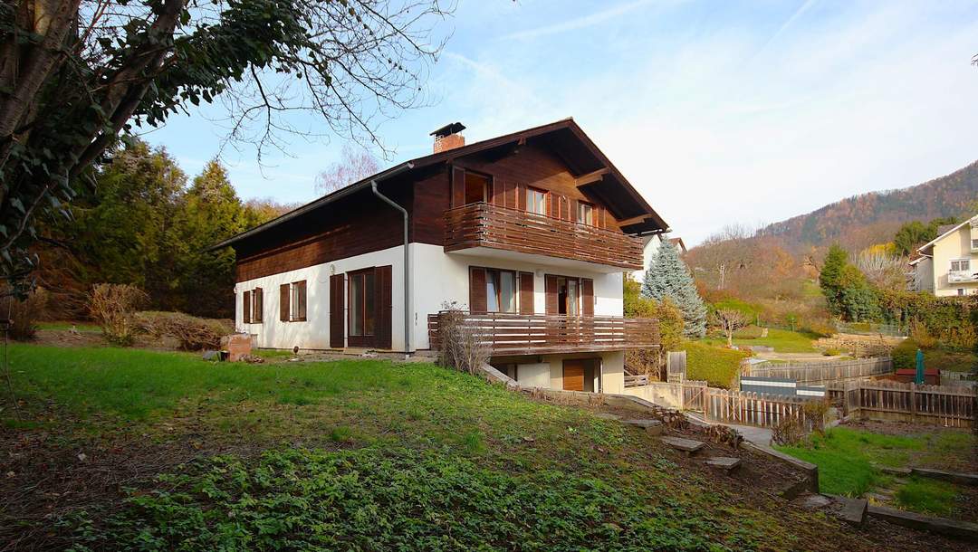 Villenviertel Frohnleiten – Sanierungsbedürftiges Einfamilienhaus in ruhiger Aussichtslage