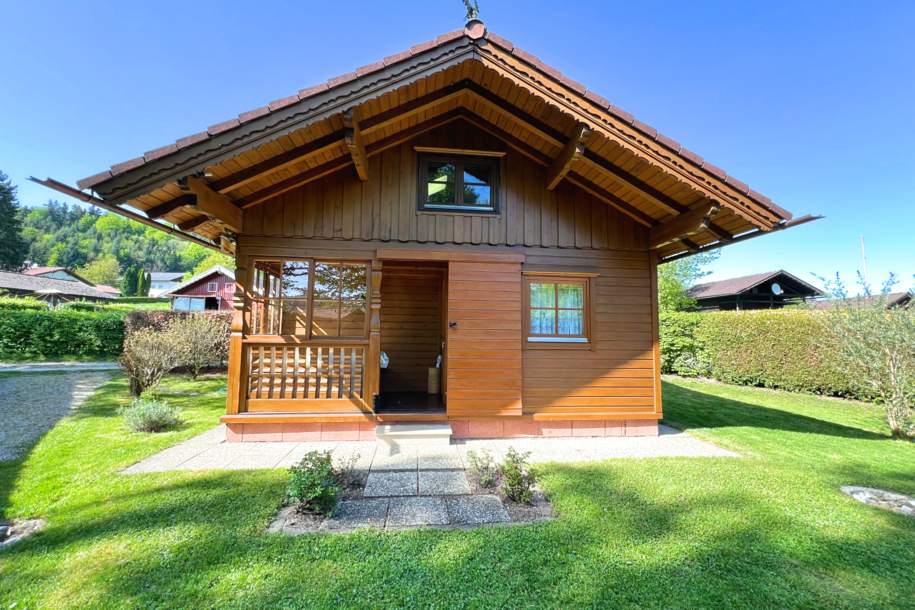 Erholungsoase am Mattsee – Charmantes Holzhaus auf Pachtgrund, Haus-kauf, 178.000,€, 5221 Braunau am Inn