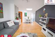 Zentral begehbare 3-Zimmer-Wohnung mit Fernwärme