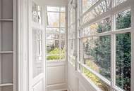 Büro mit Gartenblick und Erker in Bestlage neben dem Schubert-Museum! Gartennutzung inklusive!