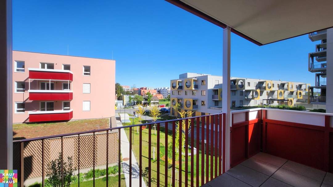 SONNE, BALKON &amp; BADETEICH - 2 ZIMMERWOHNUNG IM JONAS AM FELD!