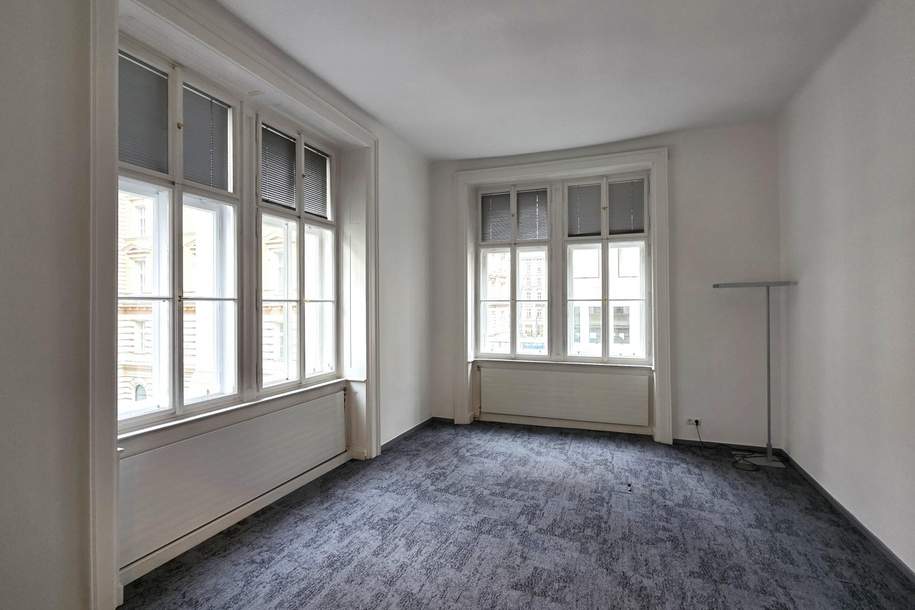 Klimatisiertes Büro bei der Ringstraßen-Galerie - Nähe Kärntner Straße, Gewerbeobjekt-miete, 5.859,21,€, 1010 Wien 1., Innere Stadt