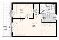 AB November/ Sonnige Balkonwohnung in Stockerau mit moderner Ausstattung