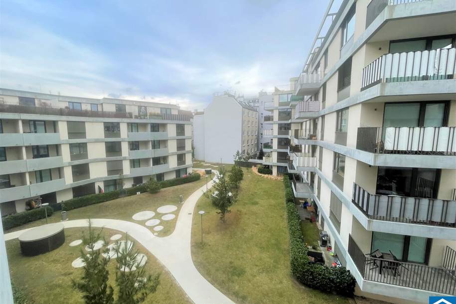 Modernes Wohnen in Grünlage - Top 2 Zimmerwohnung mit Freifläche, Wohnung-miete, 969,99,€, 1120 Wien 12., Meidling