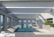 Sonnige 2-Zimmer Wohnung mit sensationellem Fernblick und Roof-Top-Pool! - Erstbezug!