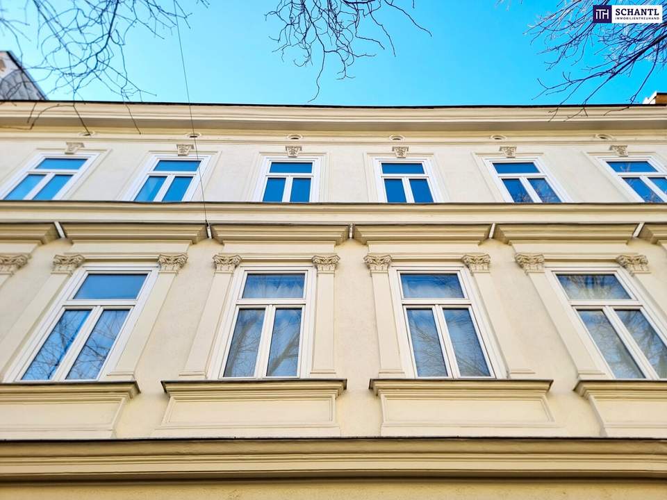 Unbefristet vermietet - ca. 2,5% Rendite! Charmante Altbauwohnung in der schönen Hasnerstraße! Tolle Raumaufteilung + Perfekte Infrastruktur und Anbindung + Ruhige Fahrradstraße! Jetzt zugreifen!