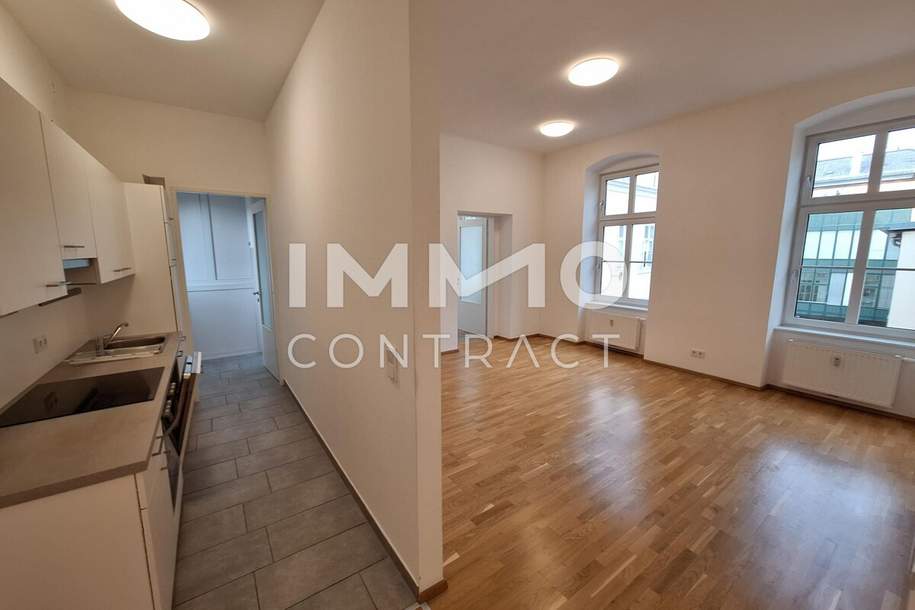 *NEUER PREIS * Eleganter 3-Zimmer Altbau mit Traumblick in der Bischofstraße, Wohnung-miete, 1.175,73,€, 4020 Linz(Stadt)