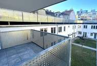 LORYSTRASSE, U3-Nähe, sonnige 74 m2 Neubau mit 8 m2 Balkon, 2 Zimmer, Wohnküche, WG-geeignet, Wannenbad, Garage möglich