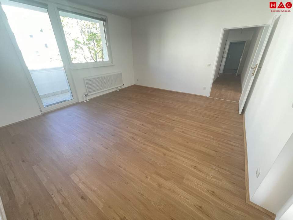 Neu sanierte 3 Zimmerwohnung mit Balkon!