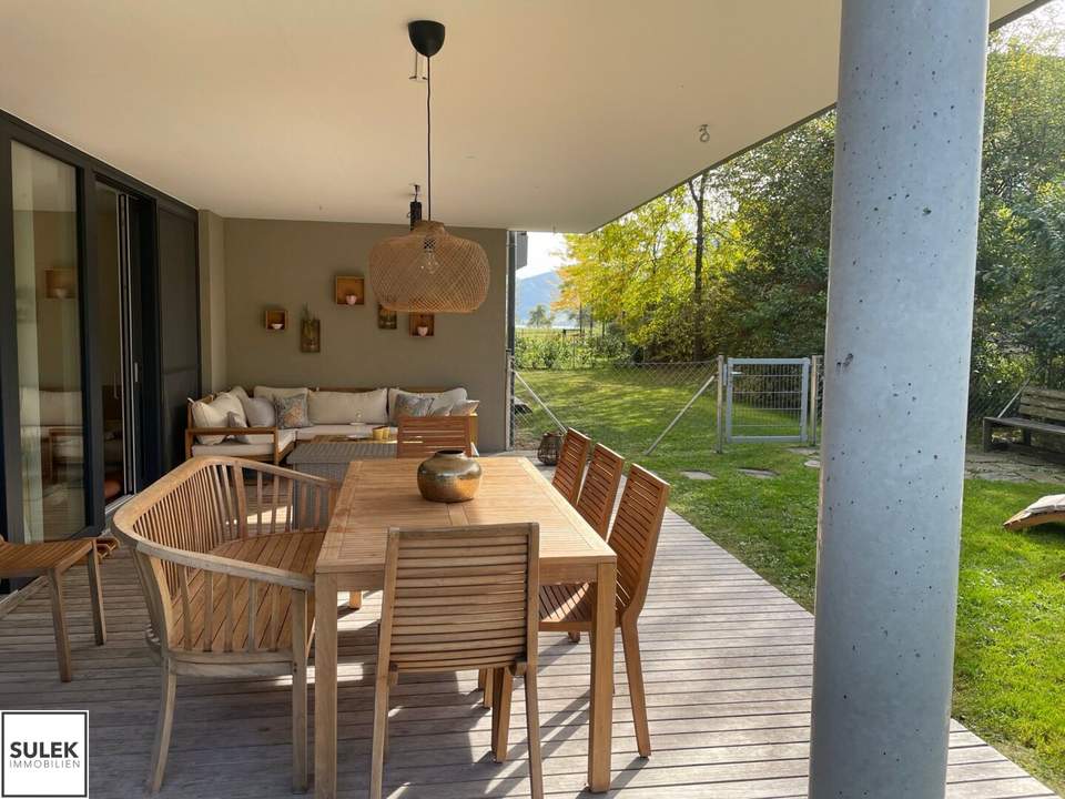 Attersee am Attersee: 2,5 Zimmer-Gartenwohnung mit Pool & Golfplatznähe – 250m zum Attersee | Jahresmiete