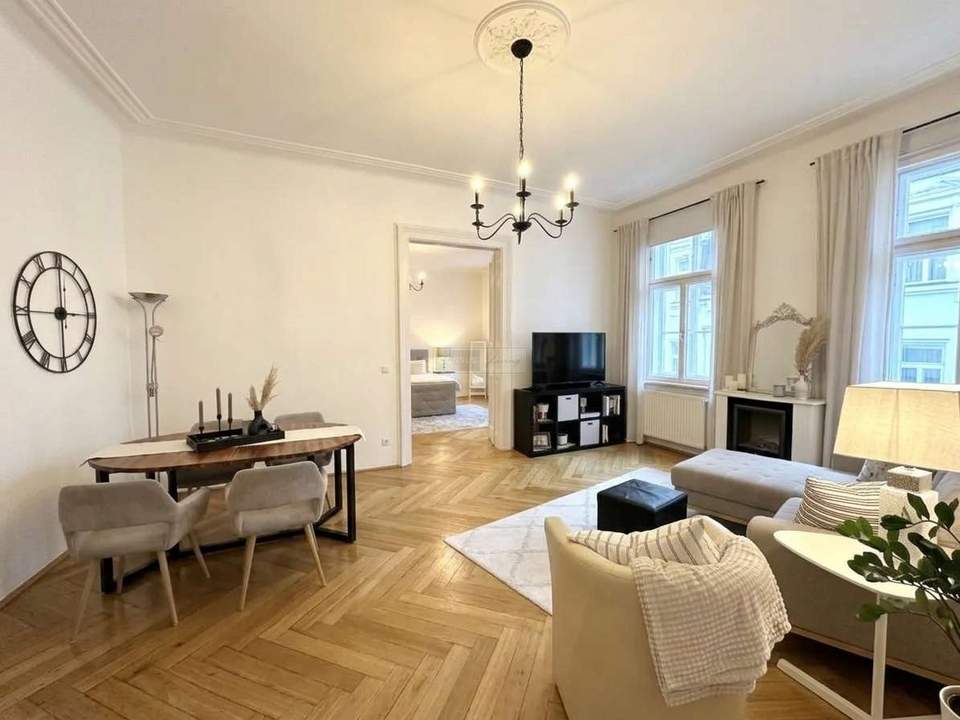 Mariahilfer Straße: 3-Zimmer-Altbauwohnung -VIDEO Verfügbar!