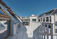 THE TEMPTATION - DG-Maisonette mit Terrasse & Balkon | 22 m² Freifläche, 3 Zimmer