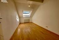 Dachausbau, ca. 40 m² Wohnsalon, 2 Schlafzimmer und ca. 6,5 m² Eckterrasse