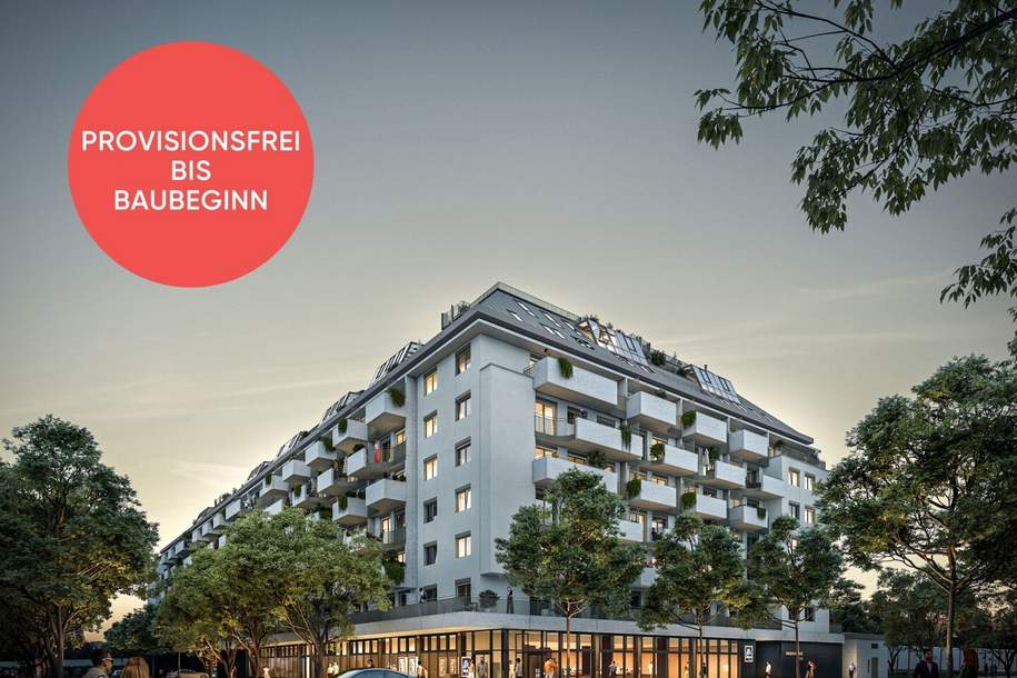 Traisengasse 20-22 - Moderner Lebensraum mit Donaublick, Wohnung-kauf, 453.900,€, 1200 Wien 22., Donaustadt
