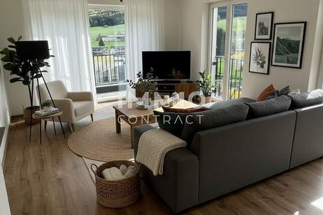 Familienfreundliche 4-Zimmer-Wohnung mit Schwimmteich in ruhiger Grünlage - förderbar, Wohnung-miete, 1.061,64,€, 3663 Melk