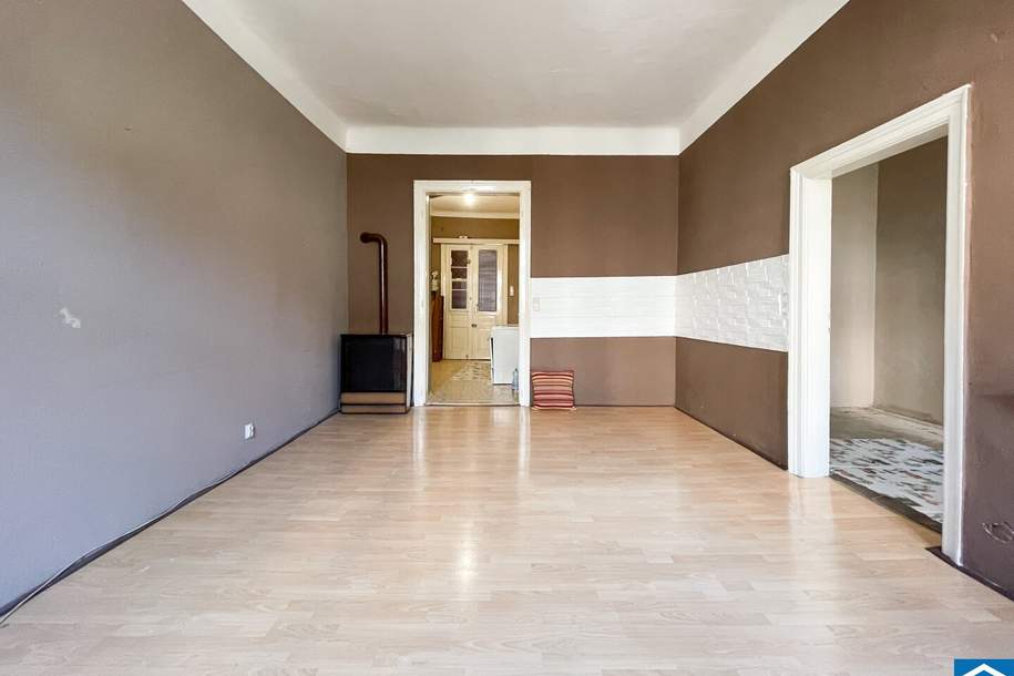 Altbauwohnung mit Potenzial nahe dem Augarten, Wohnung-kauf, 219.000,€, 1200 Wien 20., Brigittenau