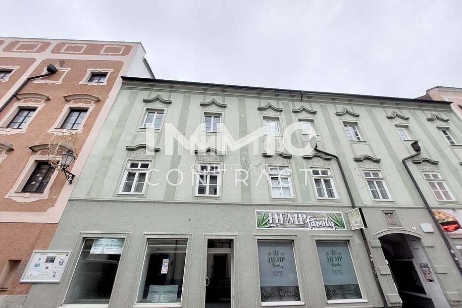 Günstiges Geschäftslokal in der Wiener Straße 2 - Top 101 zu vermieten, Gewerbeobjekt-miete, 723,87,€, 4470 Linz-Land