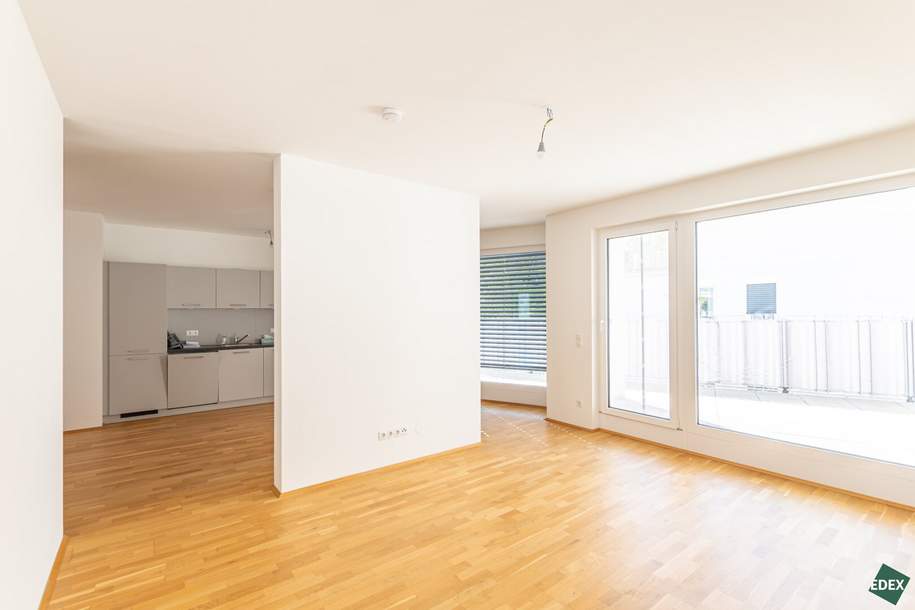 Traumhafter 2-Zimmer-Neubau mit Balkon in Klosterneuburg, Wohnung-miete, 1.079,00,€, 3400 Tulln