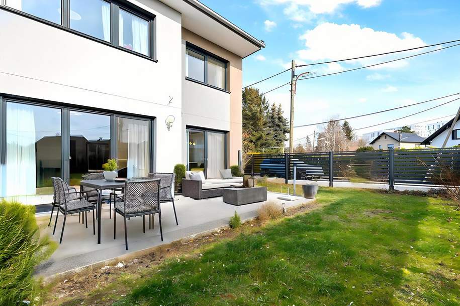 Exklusives Wohnerlebnis in Wien-Floridsdorf: Stilvolle Doppelhaushälfte in Top-Ruhelage!, Haus-kauf, 890.000,€, 1210 Wien 21., Floridsdorf