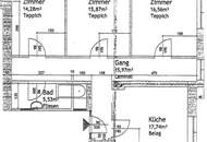 15492 - Große möblierte Essküche und 3-ZIMMER!