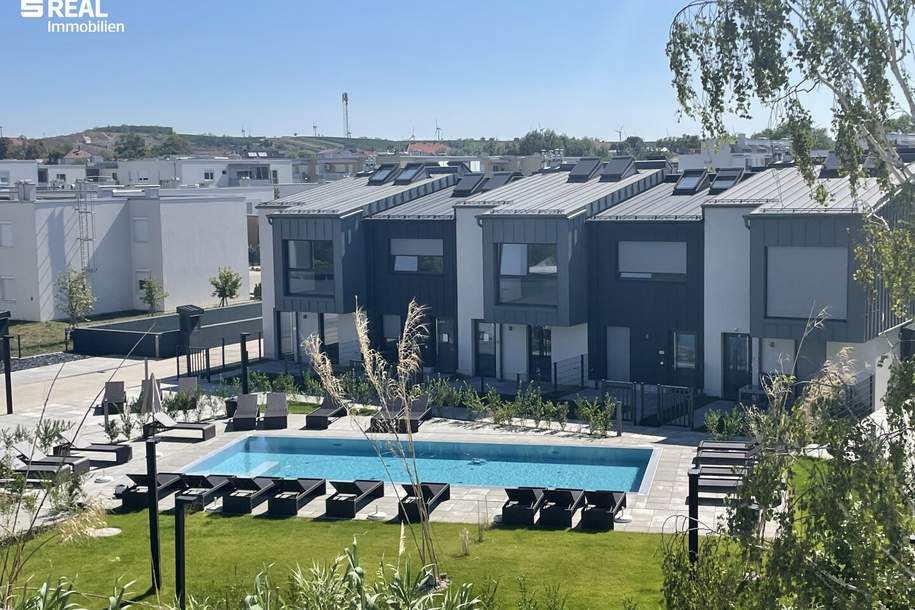 modern möblierte Mietwohnung mit Balkon, Wellnessbereich und Tiefgaragenplatz - Heizkosten inklusive!, Wohnung-miete, 1.033,00,€, 7100 Neusiedl am See