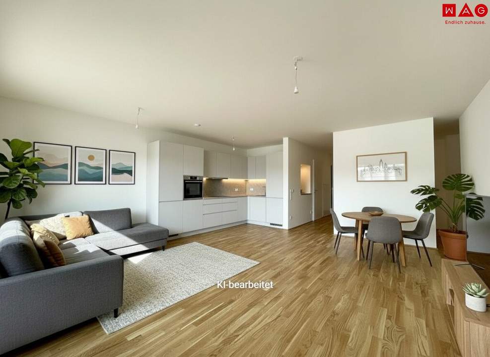 3-Raum-Eigentumswohnung in verkehrsberuhigtem Siedlungsgebiet am Bindermichl